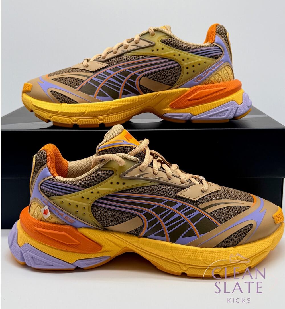 Puma Velophasis Multi Chocolate Chip/Flaxen Women's 5.5 NIB